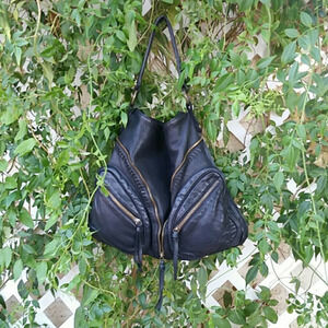 Super Cute C.Z‎ FALCONER LEATHER HOBO